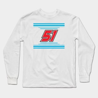 Justin Haley #51 2024 NASCAR Design Long Sleeve T-Shirt